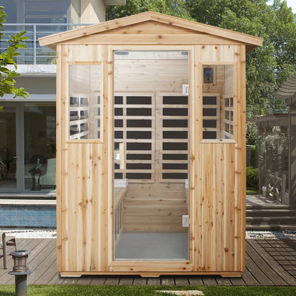 Four Person Fir Far-Infrared Sauna Room