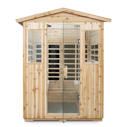 Four Person Fir Far-Infrared Sauna Room