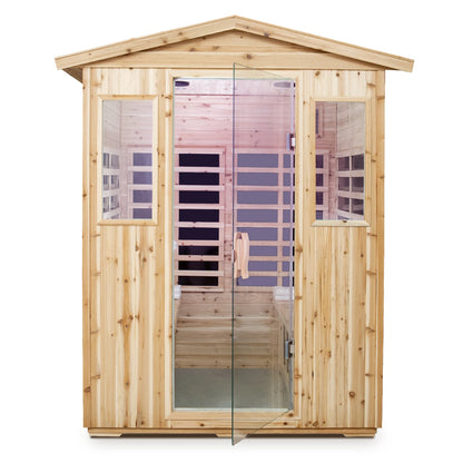 Four Person Fir Far-Infrared Sauna Room