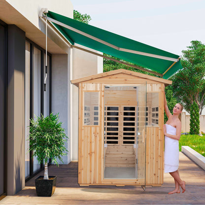 Four person Infrared Outdoor Sauna Room