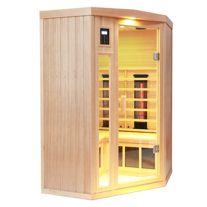 Hemlock Pentagonal Indoor Far Infrared Sauna