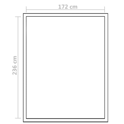 Reinforced Aluminum Greenhouse with Base Frame 49.5ft²