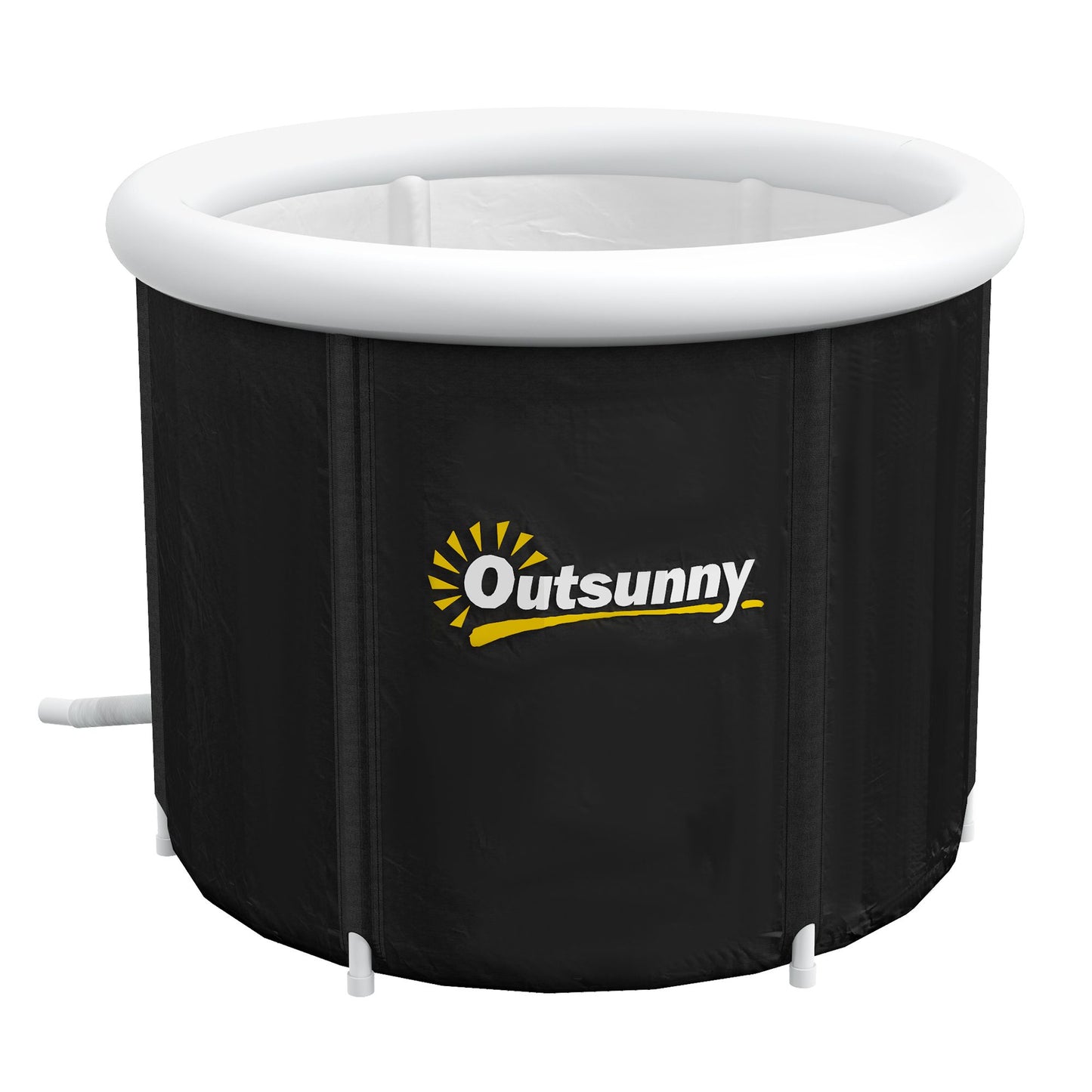 Outsunny, 79 Gallon  Cold Plunge Tub, Black