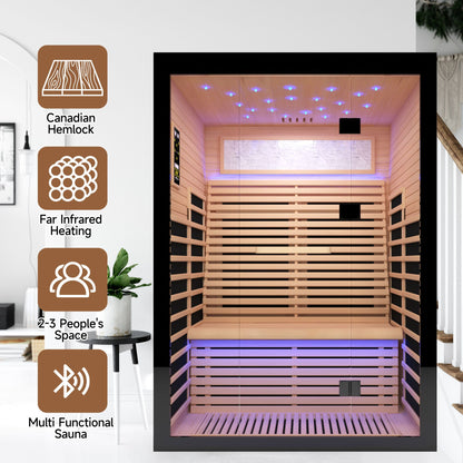 Luxury Double Sauna Room